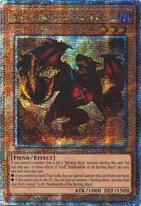 Graff, Malebranche of the Burning Abyss (Quarter Century Secret Rare)