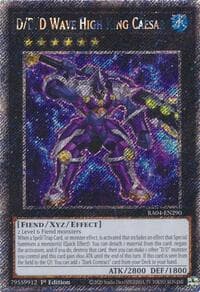 D/D/D Wave High King Caesar (Platinum Secret Rare)