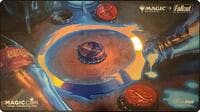 MagicCon 2024 Ultra Pro Exclusive Playmat for Magic: The Gathering - Foil Fallout Sol Ring (Chicago)