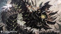 Eternal Weekend 2023 Ultra Pro Exclusive Playmat for Magic: The Gathering - Wurmcoil Engine