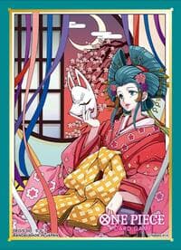 One Piece Card Game Official Sleeves: Assortment 10 - Kouzuki Hiyori (70-Pack)