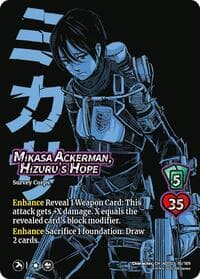 Mikasa Ackerman, Hizuru's Hope