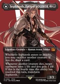 Sephiroth, Fabled SOLDIER (0382) (Borderless)
