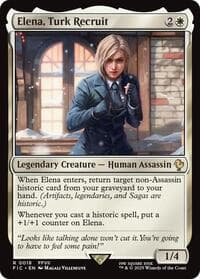 Elena, Turk Recruit