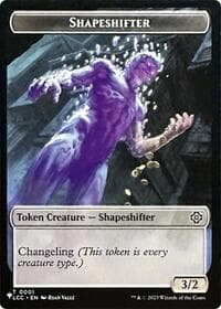 Shapeshifter // Cat Double-Sided Token