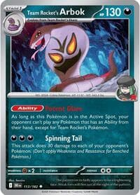 Team Rocket's Arbok