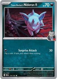 Team Rocket's Nidoran F