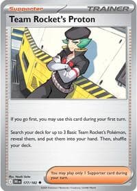 Team Rocket's Proton - 177/182