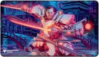 Commander Series (2025 Wedge) Stitched Edge Playmat for Magic: The Gathering - Isshin
