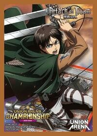 Union Arena Regionals 25-26 AP Card Sleeves - Attack on Titan (3-Pack)