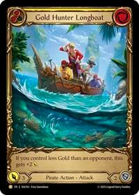 Gold Hunter Longboat (Treasure)