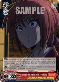 Surprised Kenshin Himura