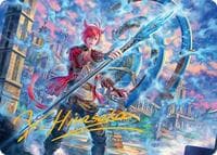G'raha Tia, Scion Reborn Art Card (19) (Gold-Stamped Signature)