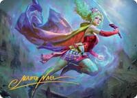 Terra, Herald of Hope Art Card (Gold-Stamped Signature)