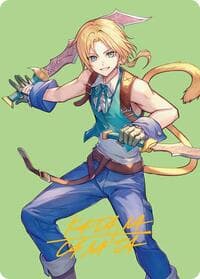 Zidane, Tantalus Thief Art Card (Gold-Stamped Signature)