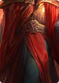 Kano, Draci of Aether // Taipanis Draca of Judement Double Sided Art Card (Middle Center)