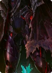 Uzuri, Switch Blade // Emperor, Dracai of Aesir Double Sided Art Card (Middle Center)