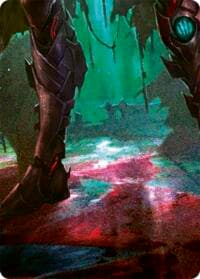 Uzuri, Switch Blade // Emperor, Dracai of Aesir Double Sided Art Card (Bottom Center)