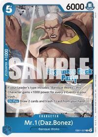 Mr. 1 (Daz.Bonez) (Beginners Deck Party [ST-23] - [ST-28] Participation Pack)