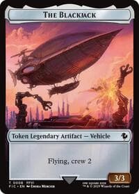 The Blackjack // The Monarch Double-Sided Token (Surge Foil)