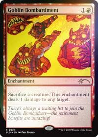 Goblin Bombardment (2024) (Rainbow Foil)