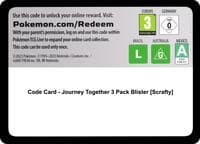 Code Card - Journey Together 3 Pack Blister [Scrafty]
