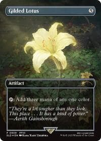 Gilded Lotus (Rainbow Foil) (909)