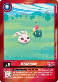 Koromon (Limited Foil)