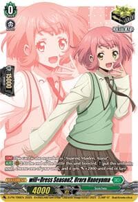 will+Dress Season2, Urara Haneyama (D-PR/796EN)