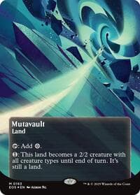 Mutavault (0163) (Borderless) (Galaxy Foil)