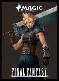 Magic: The Gathering Player's Card Sleeve - FINAL FANTASY - Cloud Strife MFS-06 (80-Pack)