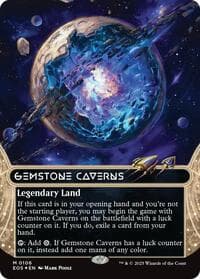 Gemstone Caverns (0106) (Borderless) (Galaxy Foil)