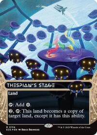 Thespian's Stage (0134) (Borderless) (Galaxy Foil)