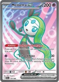 Meloetta ex - 159/086