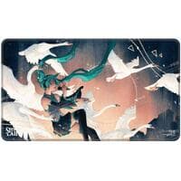 Secret Lair Hatsune Miku Stitched Edge Playmat for Magic: The Gathering - (Winter) Swan Song