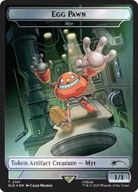 Egg Pawn - Myr Token (Rainbow Foil)