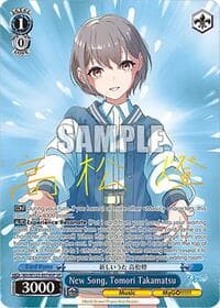 New Song, Tomori Takamatsu (SP)