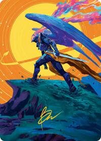 Astelli Reclaimer Art Card (Gold-Stamped Signature)