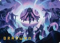 Chorale of the Void Art Card (Gold-Stamped Signature)