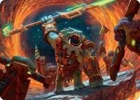 Frontline War-Rager Art Card