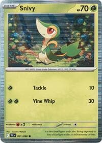 Snivy - 001/086 (Unova Poster Collection)
