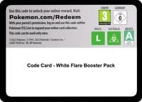 Code Card - White Flare Booster Pack