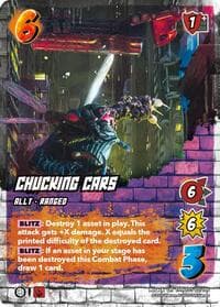 Chucking Cars