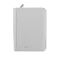 Vault X Zip Binder Exo-Tec - White 4 Pocket