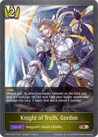 Knight of Truth, Gordon