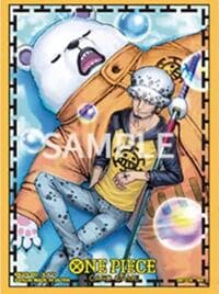 One Piece Card Game Official Sleeves: Limited Edition Vol.4 - Trafalgar Law & Bepo (70-Pack)
