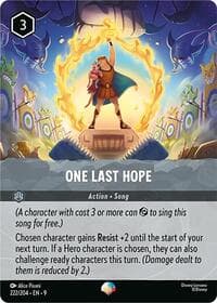 One Last Hope (Epic)
