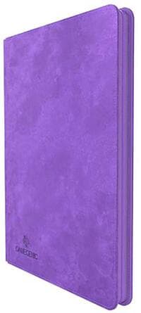 GameGenic Zip-Up Album 18-Pocket Side-Loading - Purple