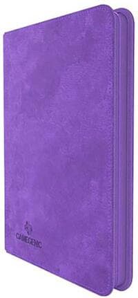 GameGenic Zip-Up Album 8-Pocket Side-Loading - Purple