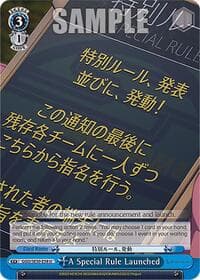 A Special Rule Launched